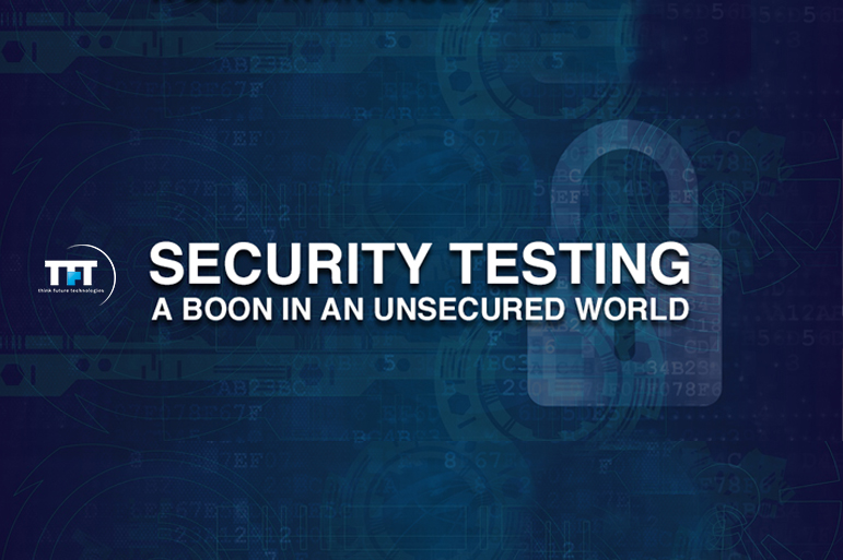 Security Testing: A Boon in an Unsecured World 1 Security Testing: A Boon in an Unsecured World
