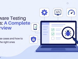 Overview illustration of software testing tools, introducing different tool categories, their use cases, and guidance for selecting the most suitable tools for software quality assurance.