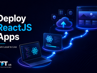 Taking a ReactJS application from your local machine to a live, production-ready environment is a milestone for any developer. The infographic you shared perfectly illustrates this journey: Coding (Local) $\rightarrow$ Building $\rightarrow$ Deploying (Cloud) $\rightarrow$ Live Web App.