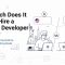 Illustration comparing onshore and offshore ReactJS developers with a 2026 hiring cost guide covering developer rates, regions, and hiring strategies