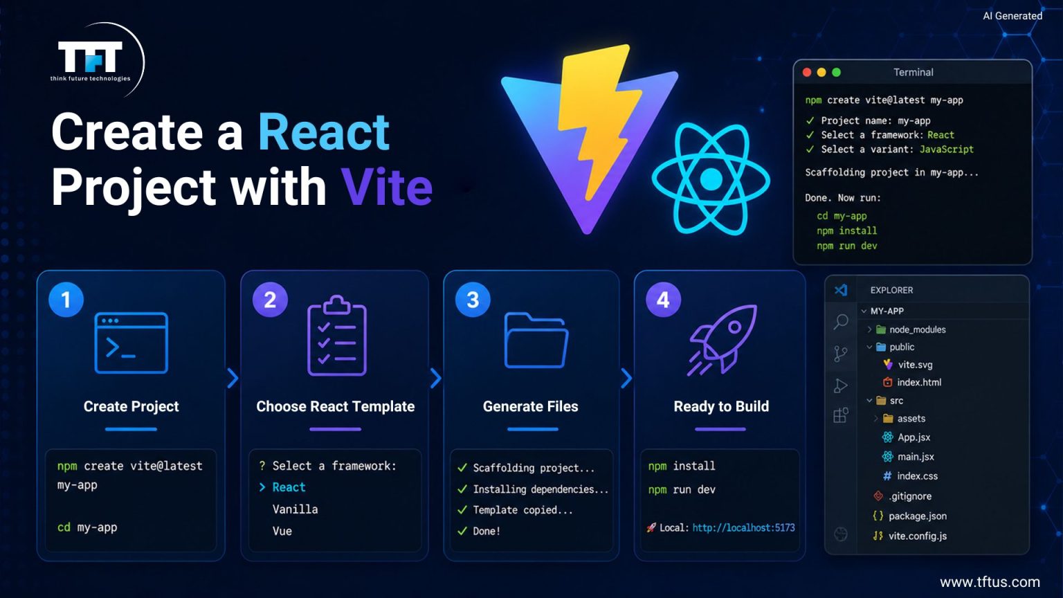 How to Start a ReactJS Project: Step-by-Step Setup Guide for Beginners