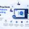 Featured image illustrating best practices for offshore API testing teams. A secure API testing workspace is connected to distributed offshore teams, highlighting best practices such as clear communication, standardized testing processes, security, automation, collaboration, and strategic planning. The design features a clean light blue enterprise technology theme with TFT US branding