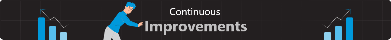 Continuous Improvements